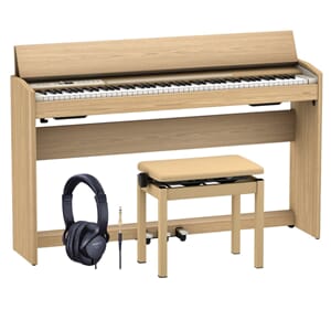 Roland F701-Pakkeløsning i Eg med kun Roland-produkter