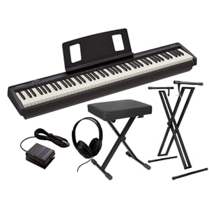 Roland FP-10 Pakke 2 med krydsstativ,keyboardskammel og headset