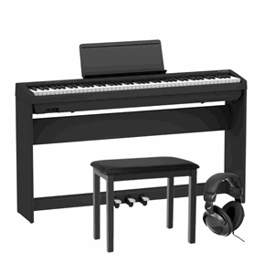 Roland FP-30X Sort - Komplett pakke med møbelstativ