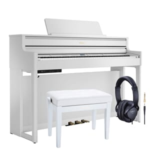 Roland HP 704 - Pakkeløsning i Hvid med kun Roland-produkter